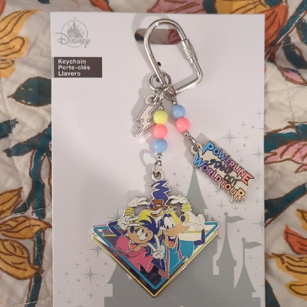 Disney Powerline World Tour Keychain